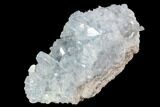 Sky Blue Celestine (Celestite) Crystal Cluster - Madagascar #96874-2
